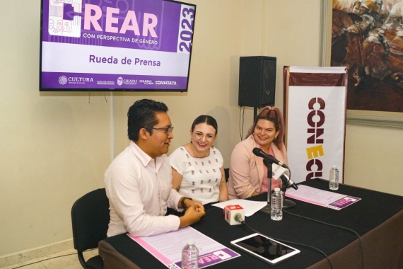 Coneculta convoca a mujeres a participar en Crear con Perspectiva de Género
