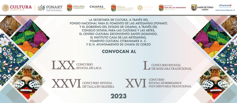 Concurso Estatal de Laca, Talla en Madera, Mascaras Tradicionales, Bordado e Indumentaria Tradicional